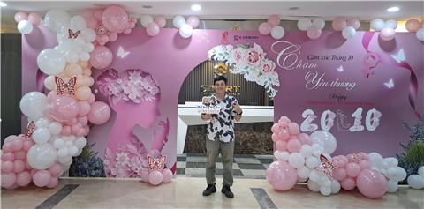 Ảnh Dịch Vụ Trang Trí 20/10 Tại Thanh Xuân